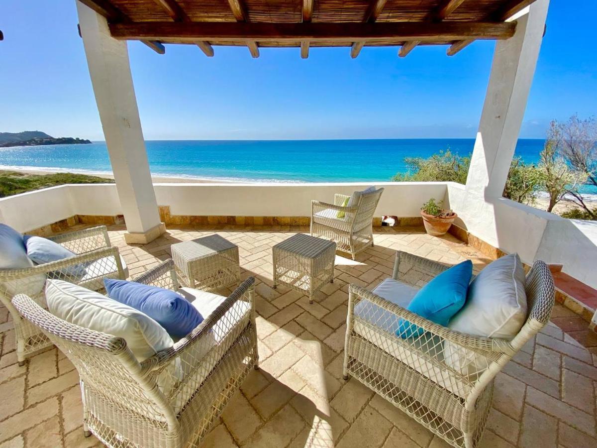 Apartmán Beachfront House Geremeas Sardegna Exteriér fotografie